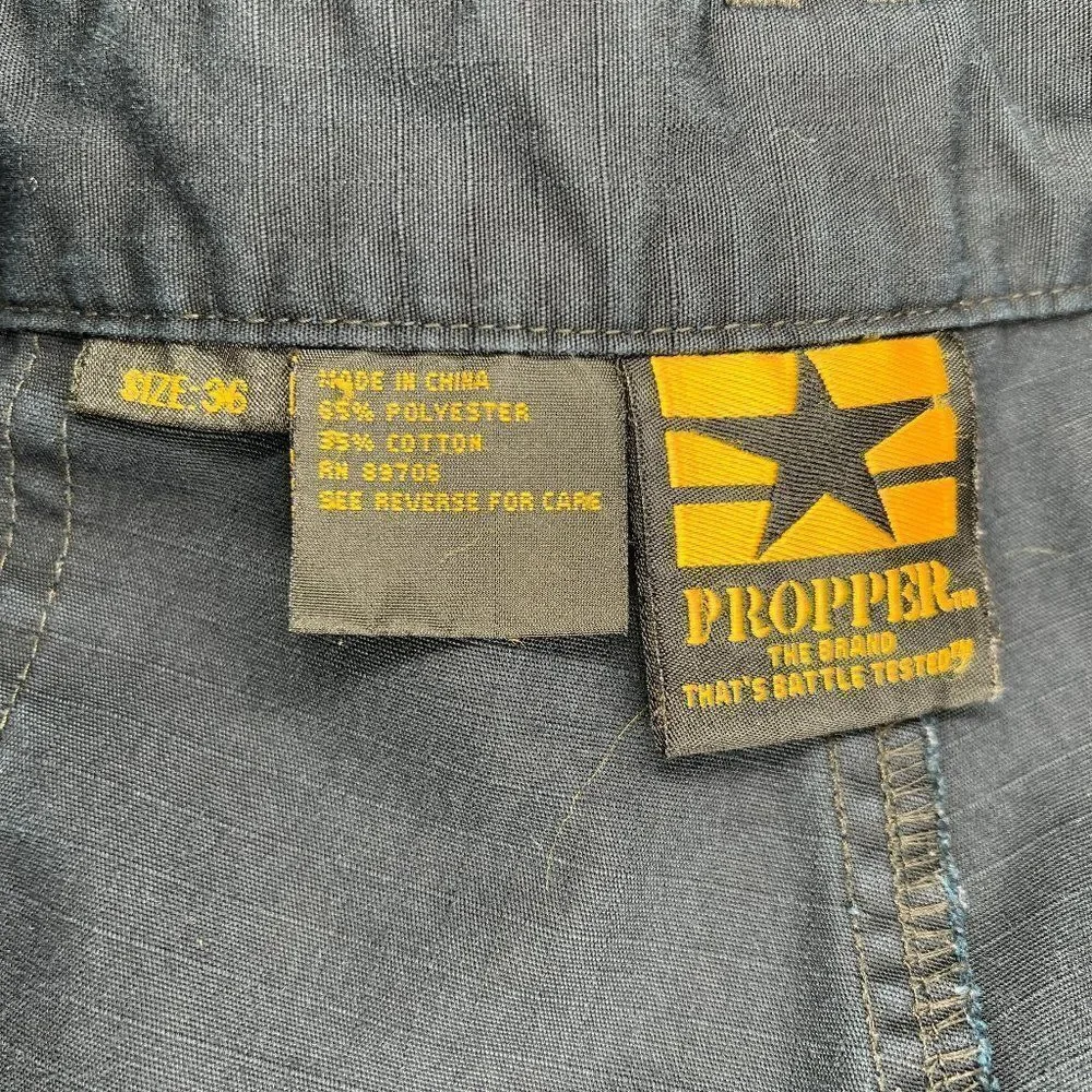 Propper Tactical Cargo Shorts Men's 36 Dark Blue‎ Outdoor Work Duty Shorts